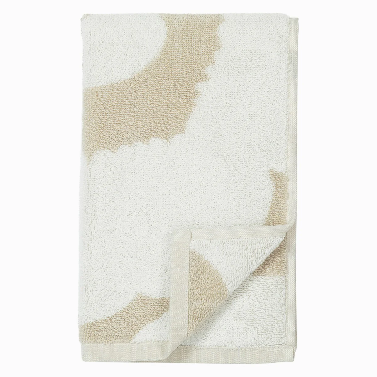 Marimekko Unikko Beige Guest Towel - Image 2