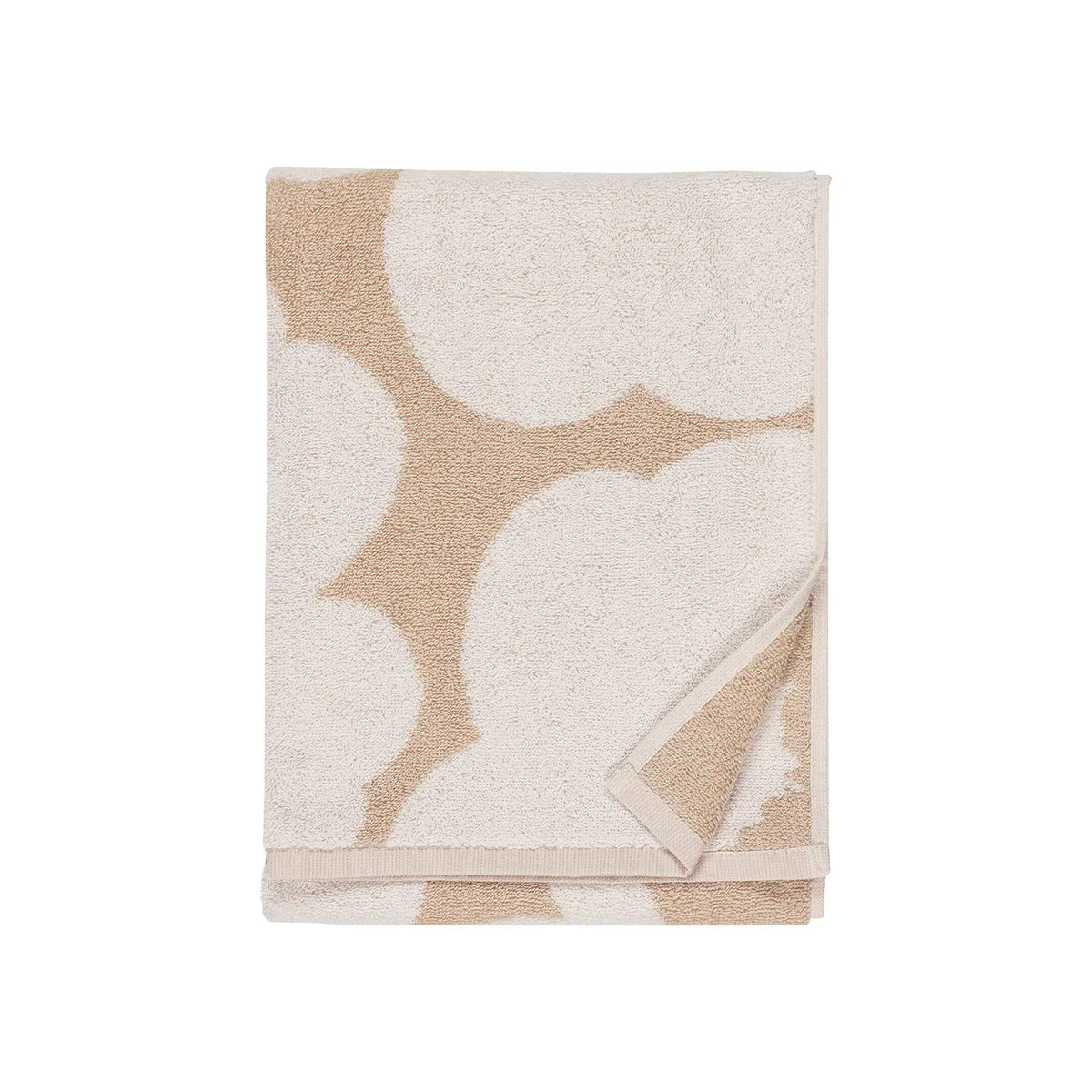 Marimekko Unikko Beige Hand Towel - Image 2