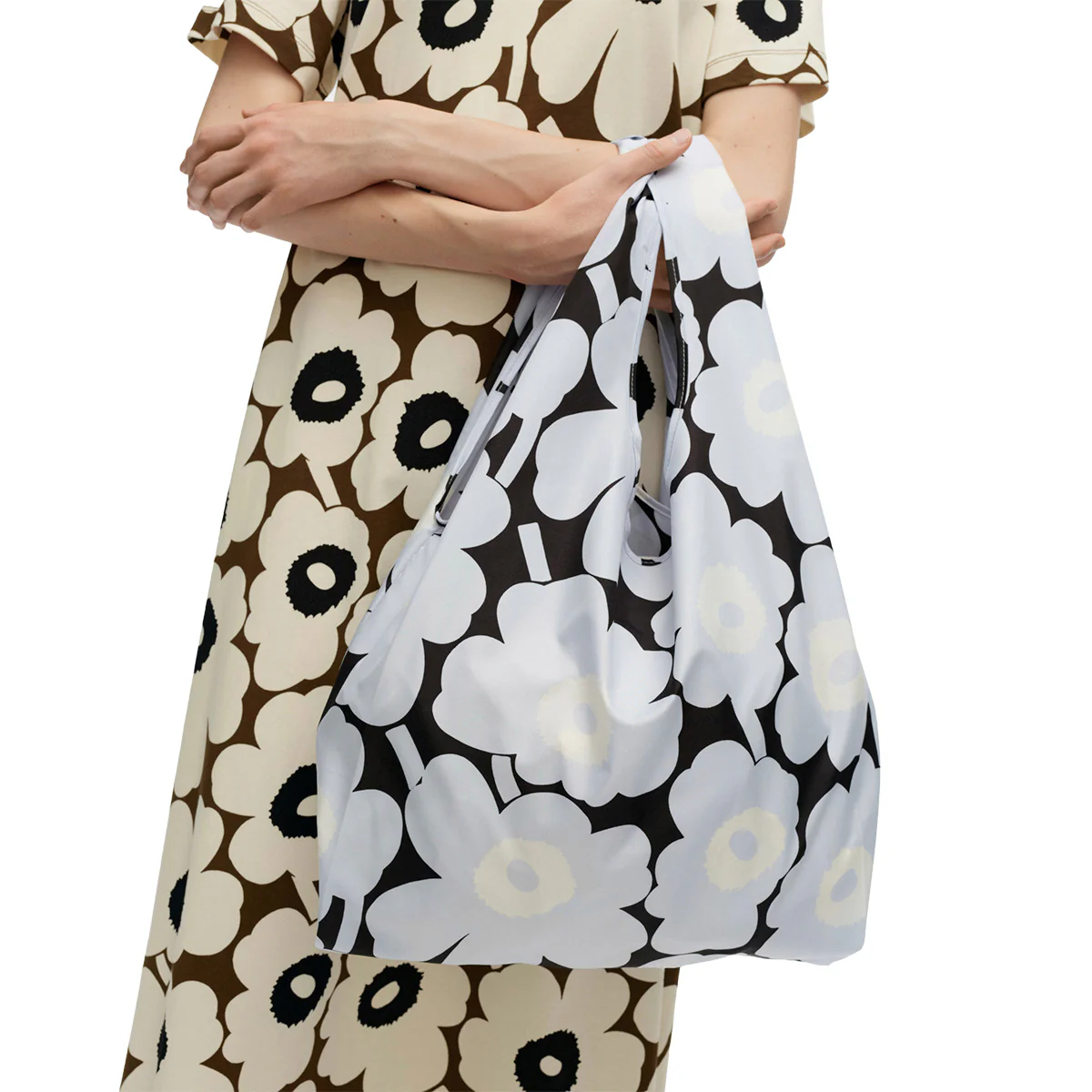 Marimekko Unikko Black / Light Blue Smartbag - Image 2