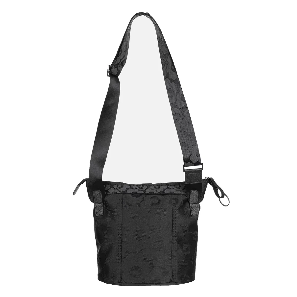 Marimekko Unikko Black Carry All Shoulder Bag - Image 4