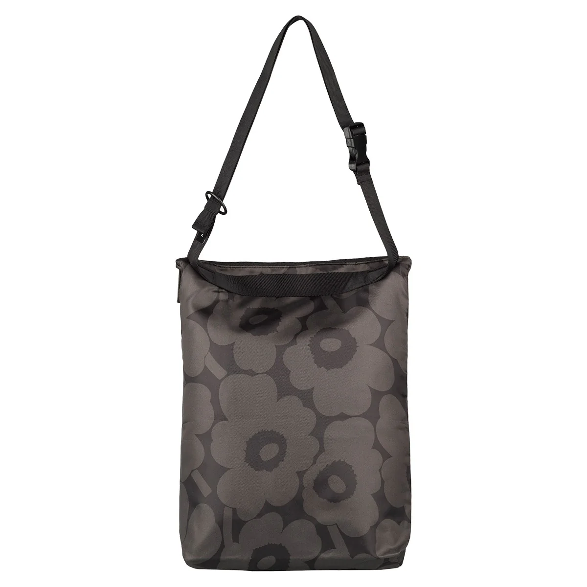 Marimekko Unikko Black / Dark Grey Medium Neat Crossbody Shoulder Bag - Image 3