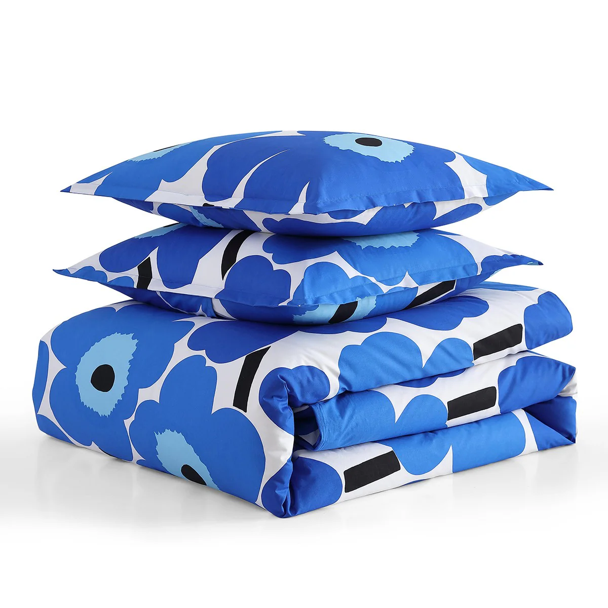 Marimekko Unikko Blue King Duvet Cover Set - Image 9