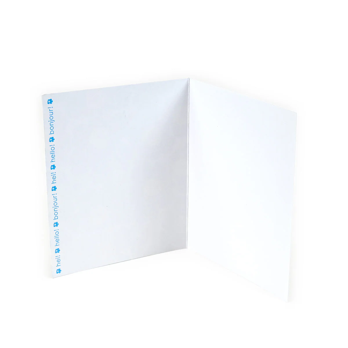 Marimekko Unikko Blue Note Cards with Envelopes - Image 3