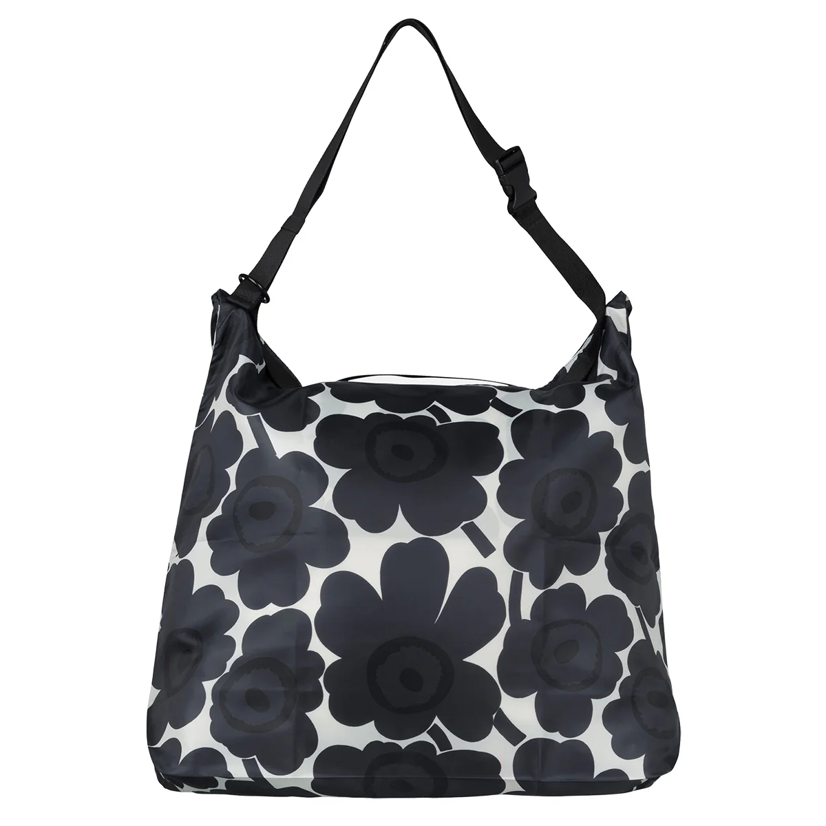 Marimekko Unikko Dark Grey / White Large Neat Crossbody Shoulder Bag - Image 4