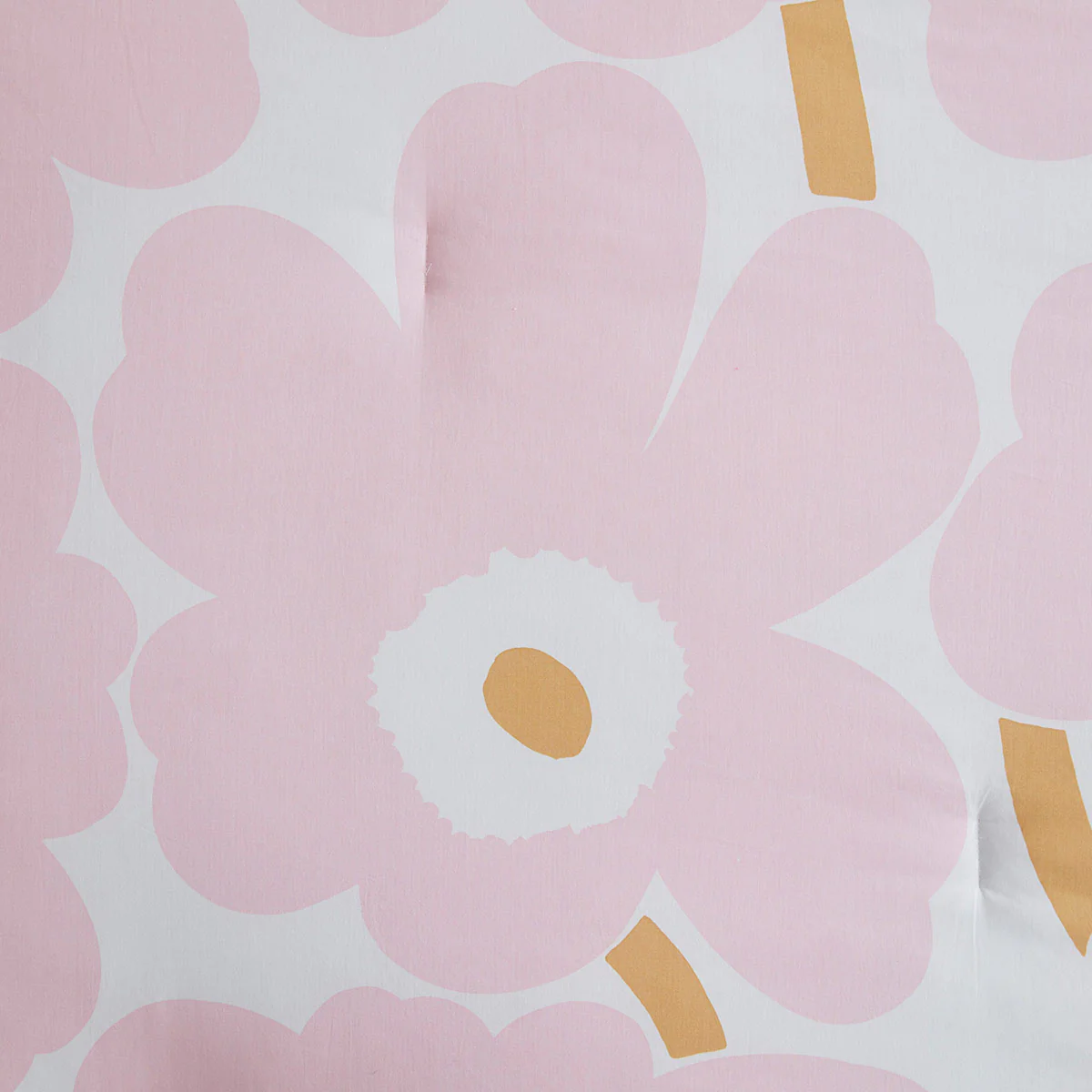 Marimekko Unikko Light Pink Duvet Cover Set - King - Image 5