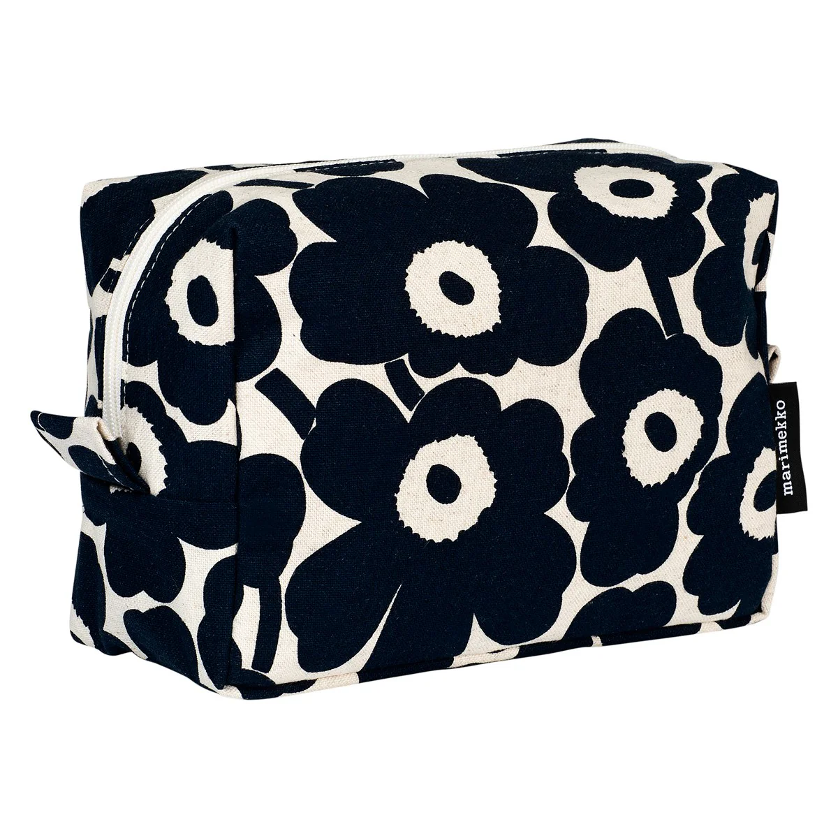 Marimekko Unikko Ivory / Navy Vilja Cosmetic Bag - Image 3