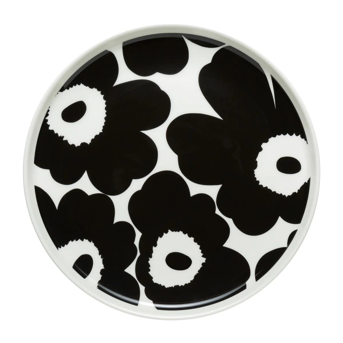 Marimekko Unikko Black / White 16pc Dinnerware Set - Image 4