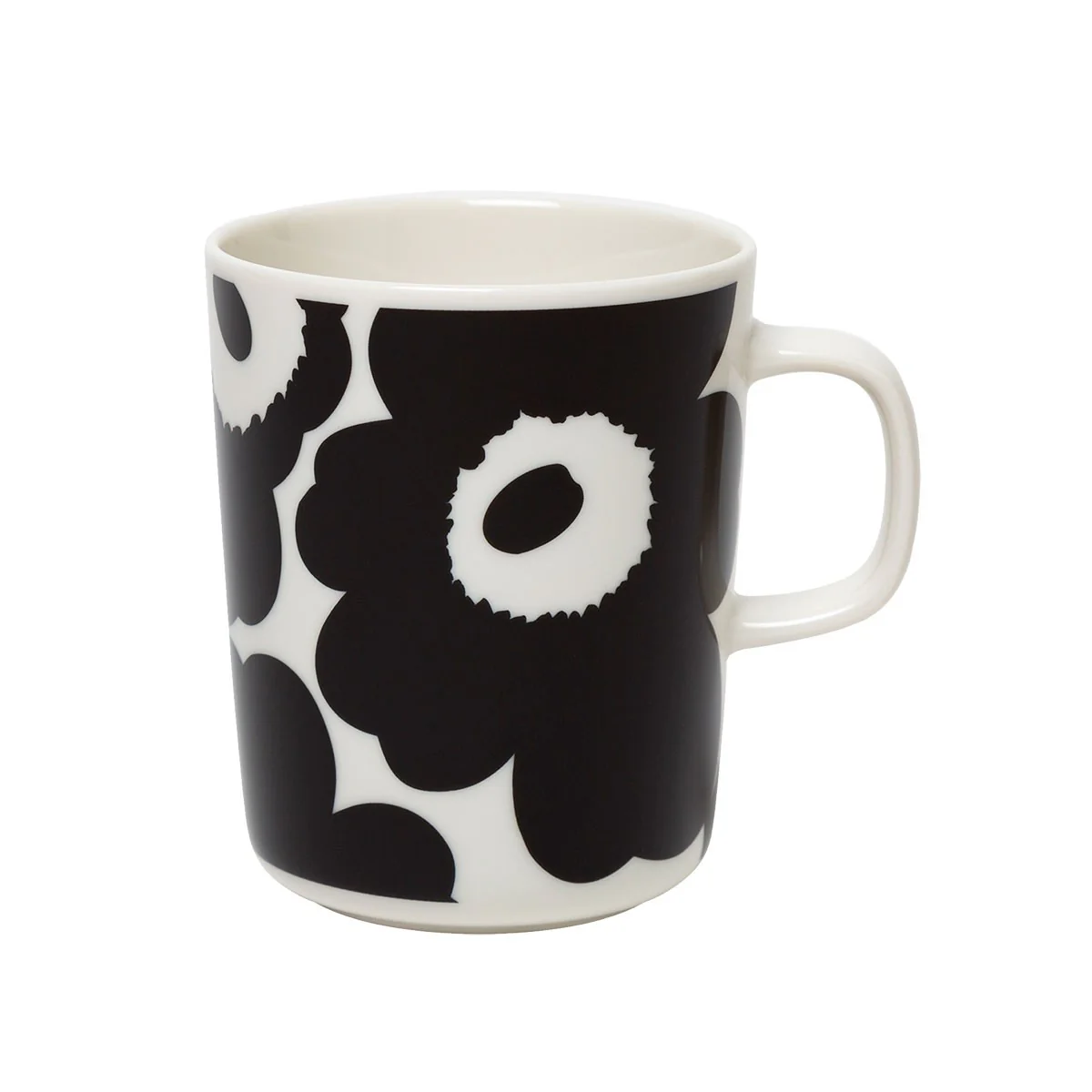 Marimekko Unikko Black / White 16pc Dinnerware Set - Image 6