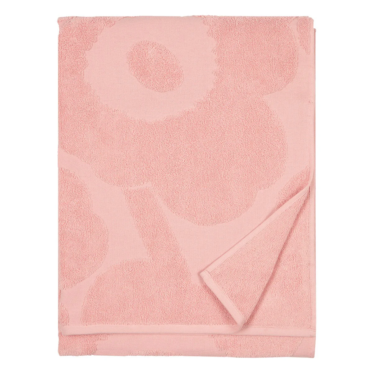 Marimekko Unikko Powder Pink Bath Towel - Image 3