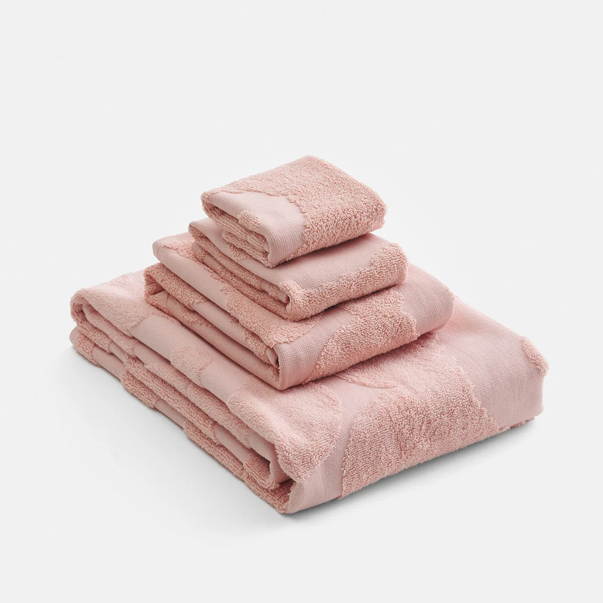 Marimekko Unikko Powder Pink Bath Towel - Image 4