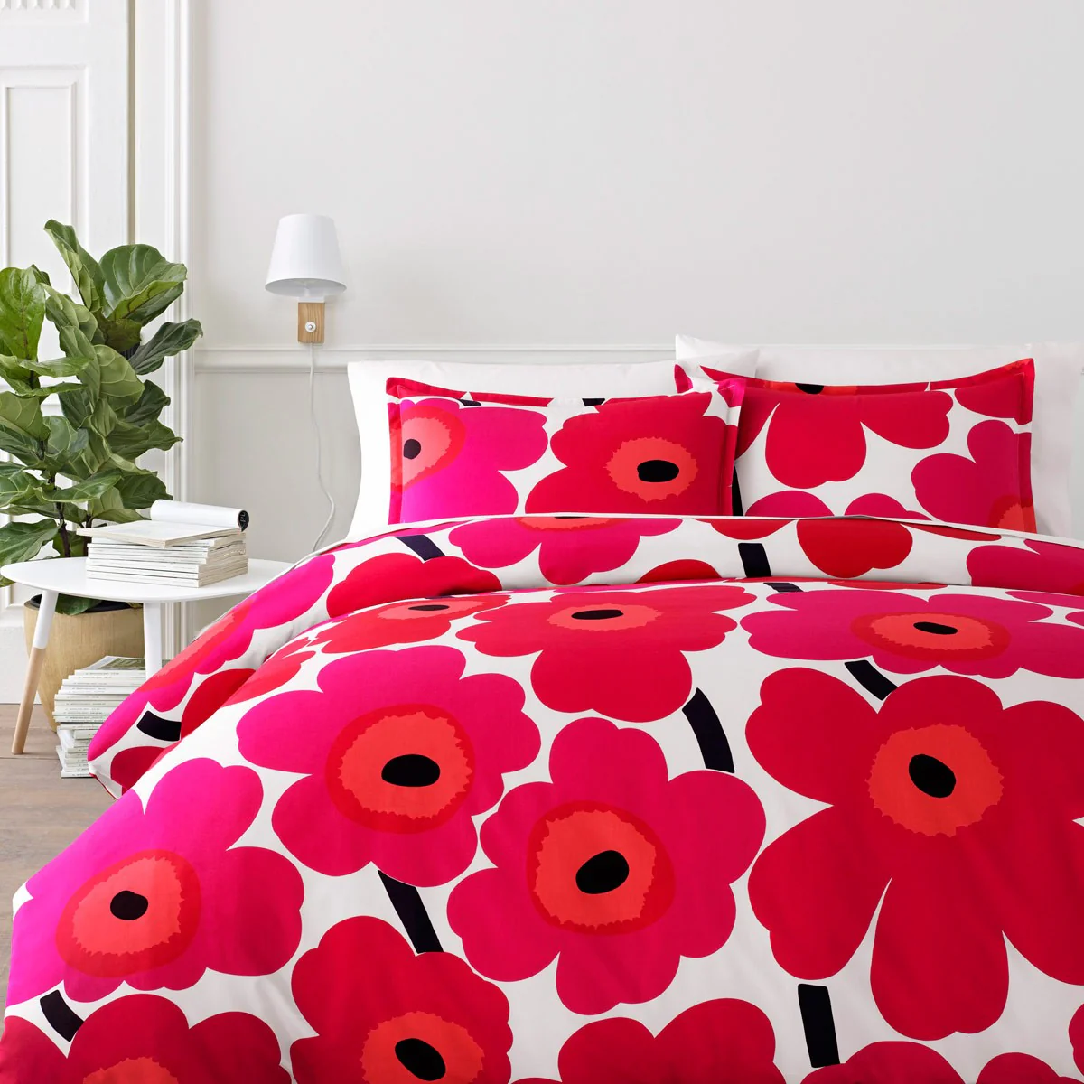Marimekko Unikko Red King Duvet Cover Set - Image 5