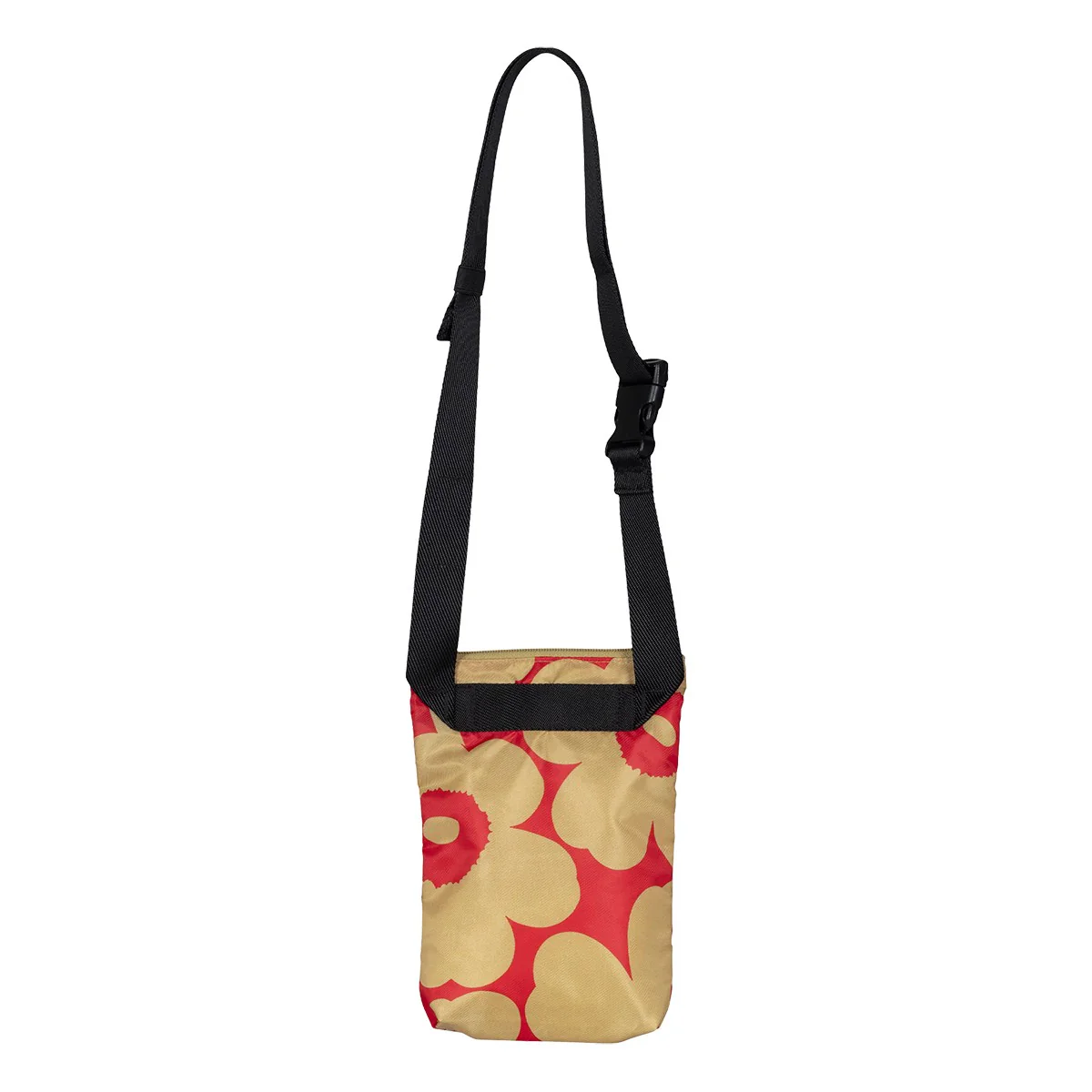 Marimekko Unikko Red / Light Brown Neat Phone Pocket Bag - Image 3