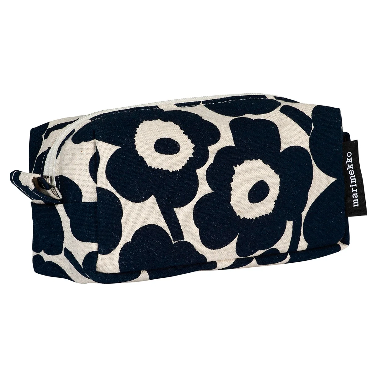 Marimekko Unikko Ivory / Navy Tiise Cosmetic Bag - Image 3