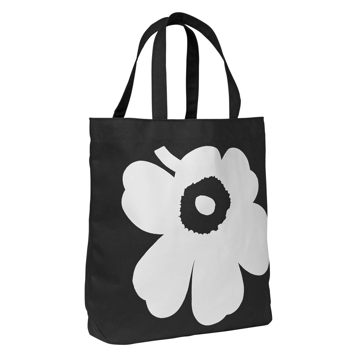 Marimekko Unikko Torna Black / White Canvas Bag - Image 5