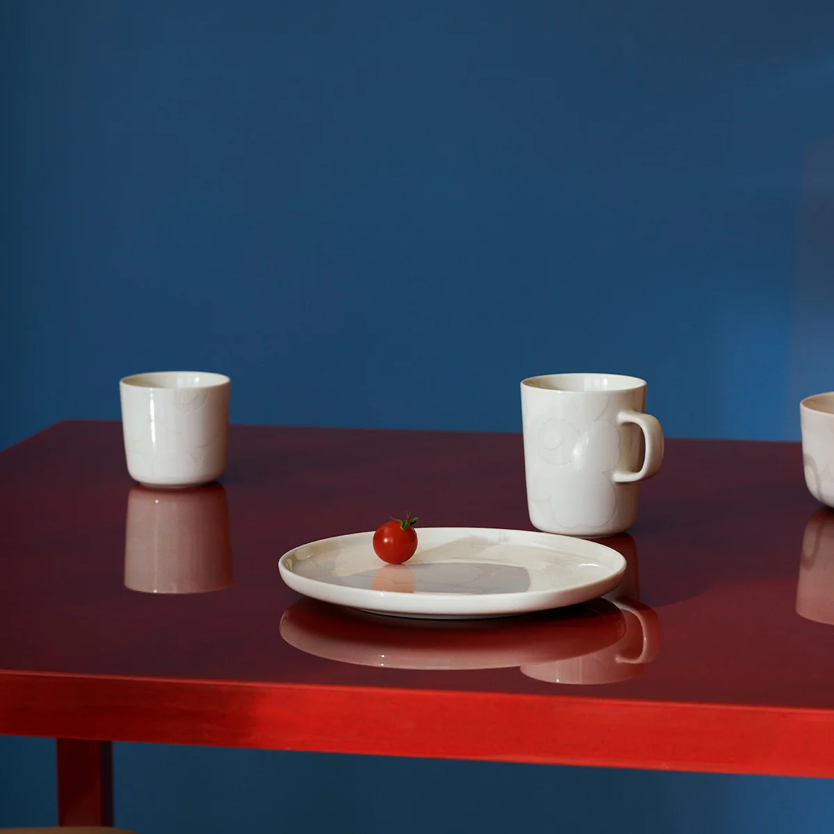 Marimekko Unikko White / Off White Salad Plate - Image 3