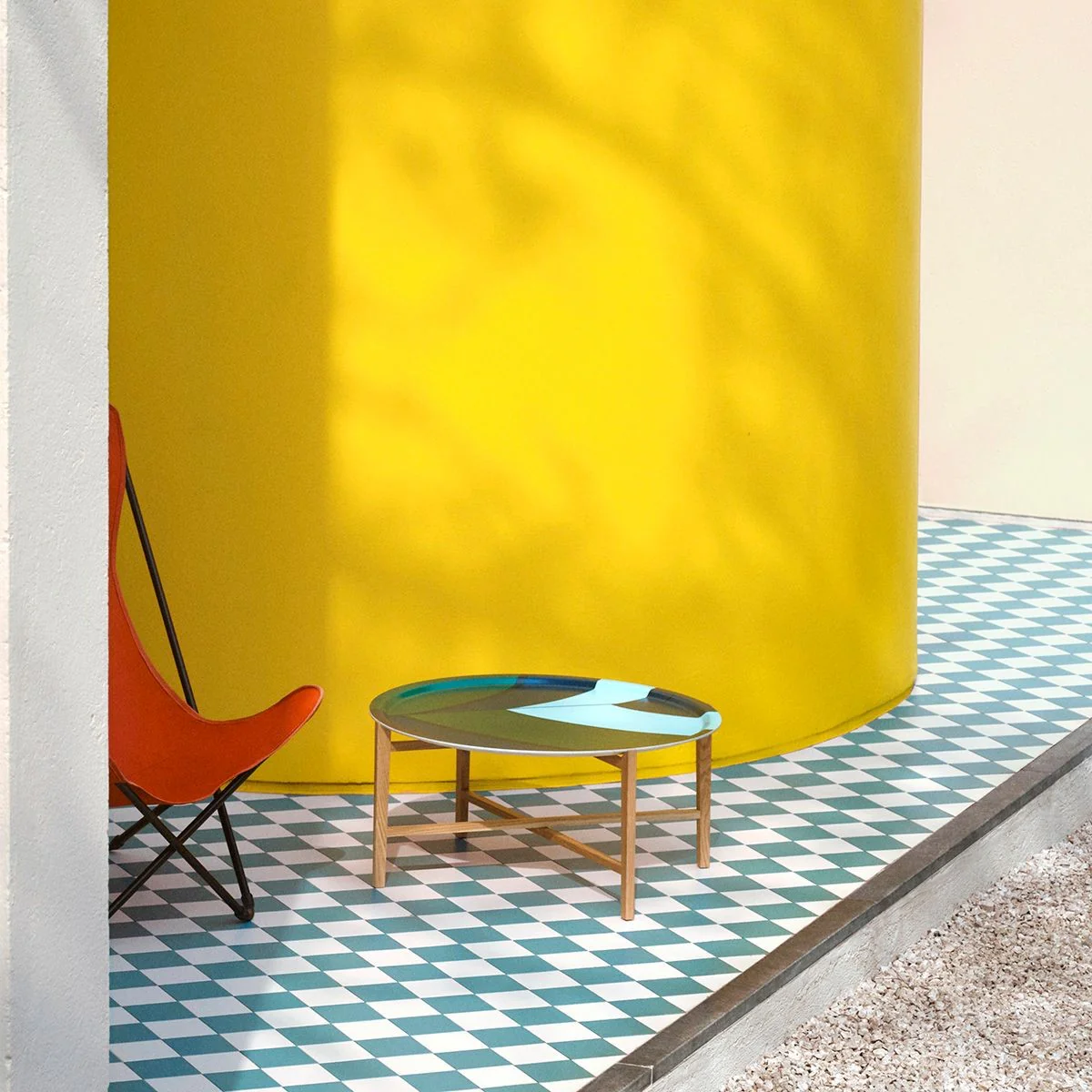 Marimekko Oak Tray Stand - Image 3