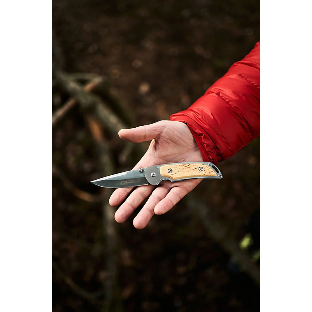 Marttiini MFK Curly Birch Folding Knife - Image 3