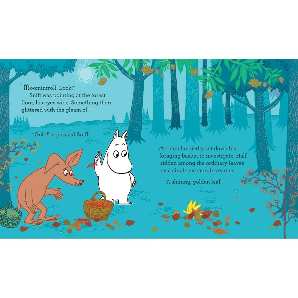 Moomin and the Golden Leaf Hardcover Book - Image 3