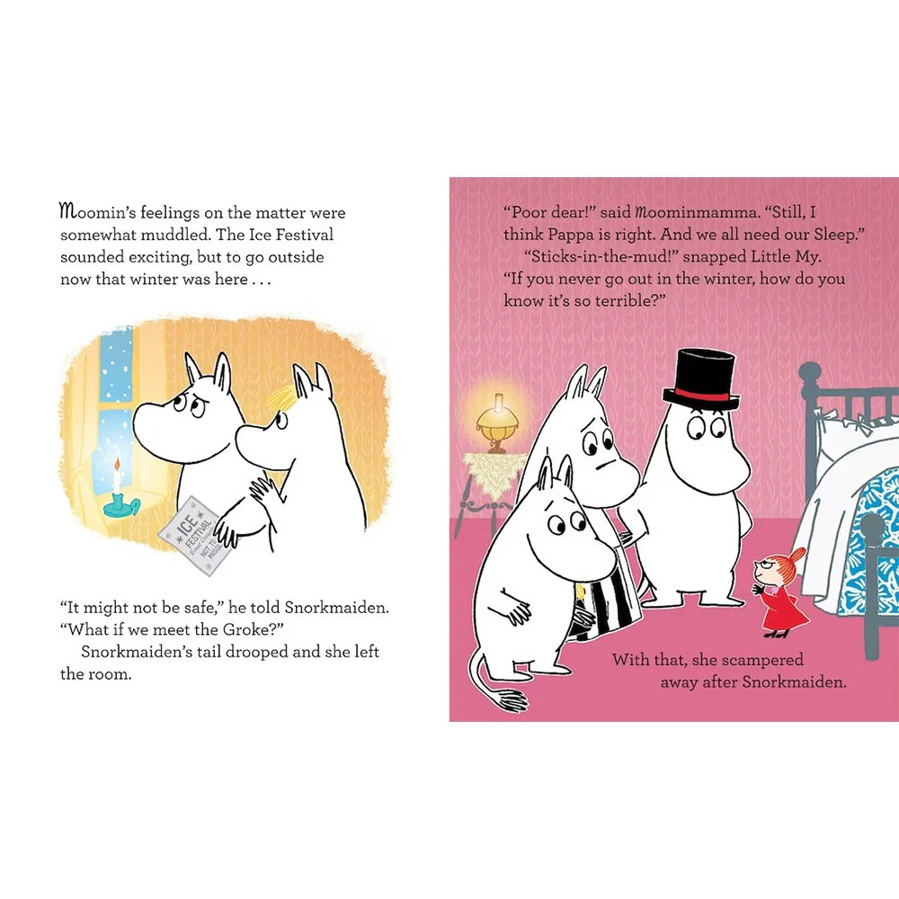 Moomin and the Ice Festival Hardcover Book - Image 4