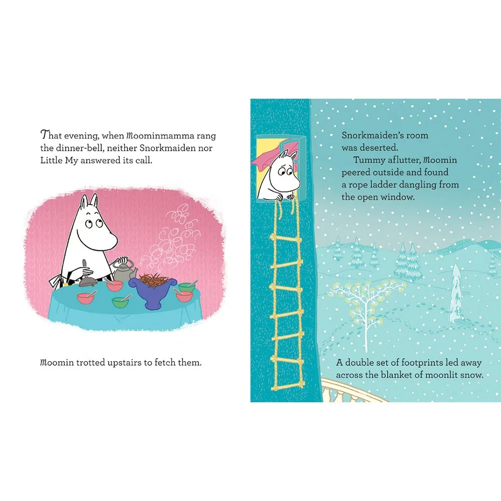 Moomin and the Ice Festival Hardcover Book - Image 5