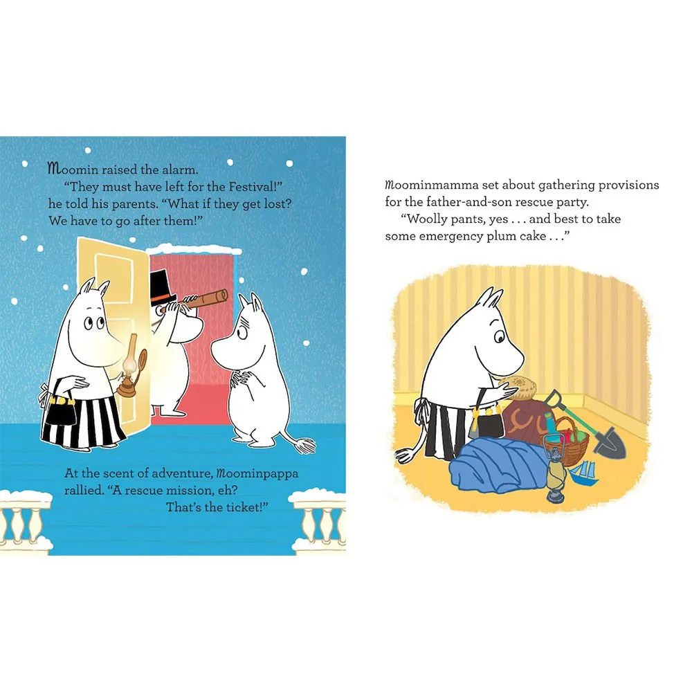 Moomin and the Ice Festival Hardcover Book - Image 6