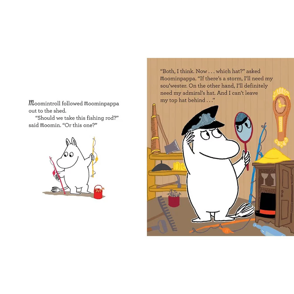 Moomin and the Moonlight Adventure Hardcover Book - Image 4
