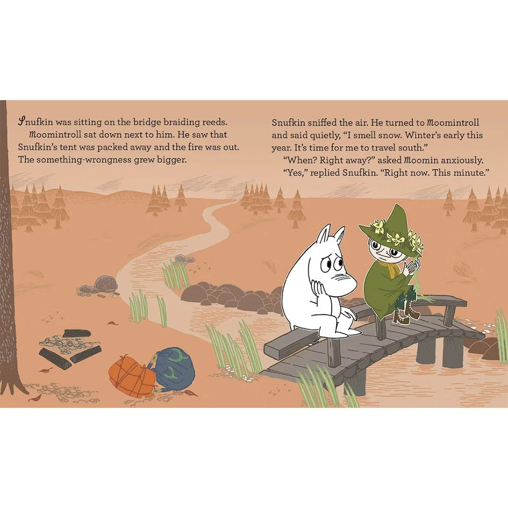 Moomin and the Winter Snow Hardcover Book - Image 3