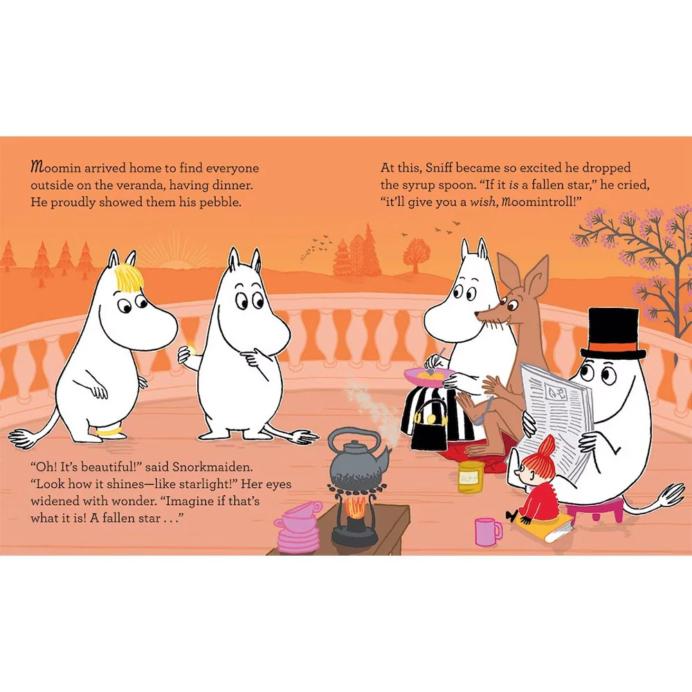 Moomin and the Wishing Star Hardcover Book - Image 4