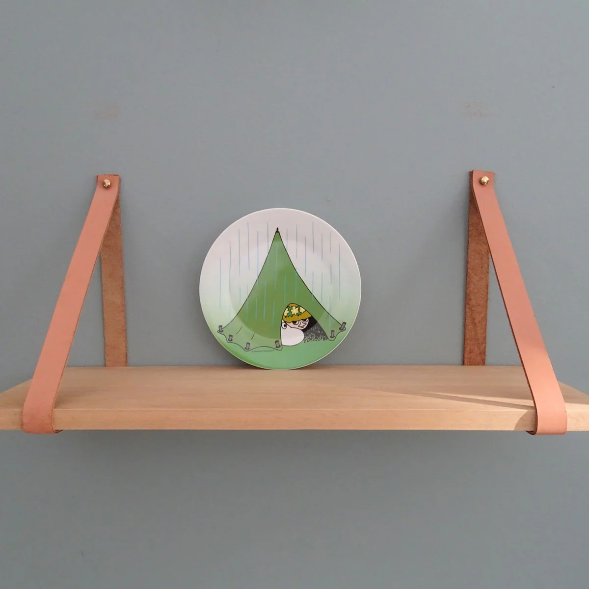 Moomin Snufkin Camping Children's Plate - Image 2