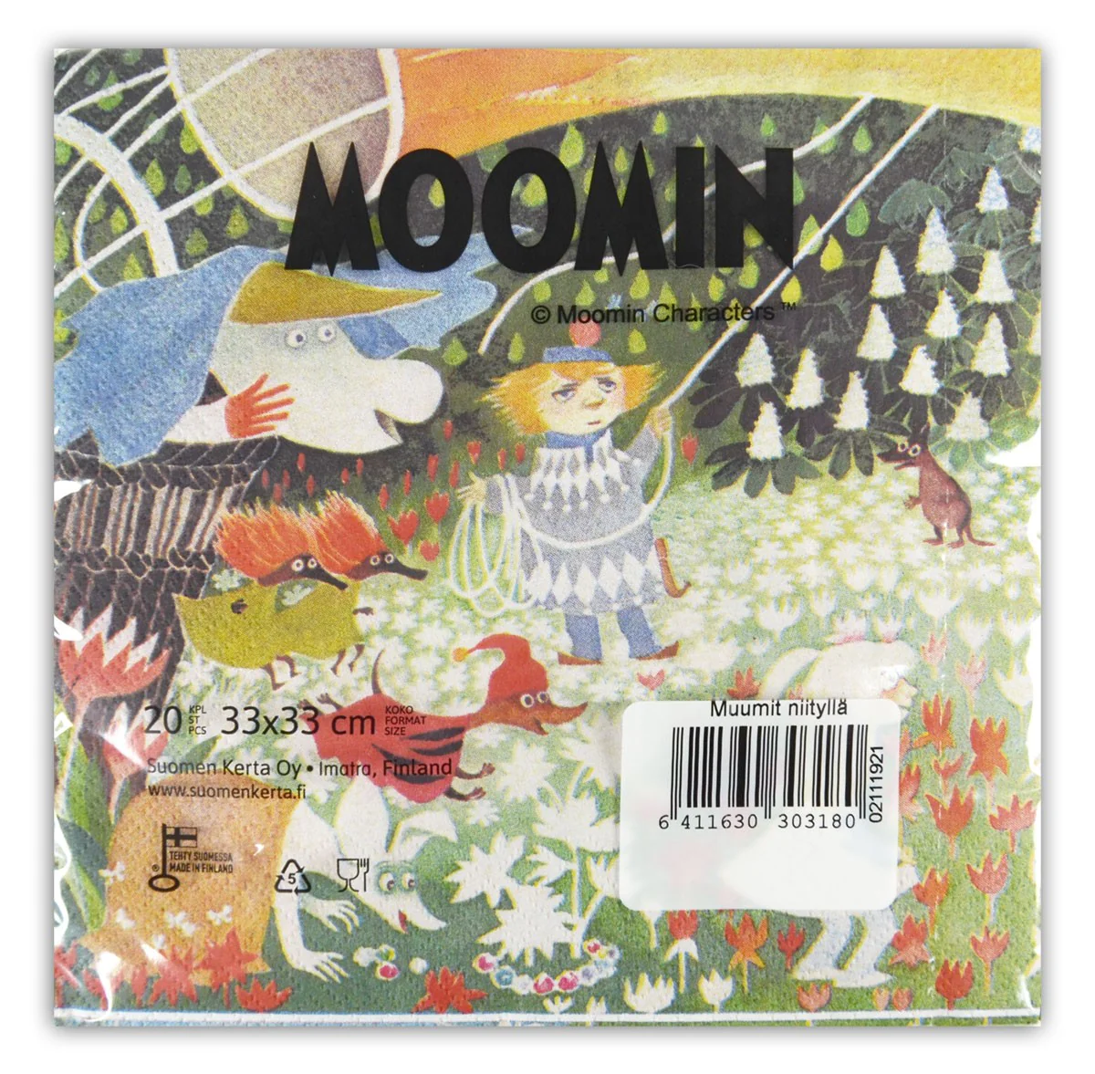 Moomin In The Meadow Napkins - Image 2