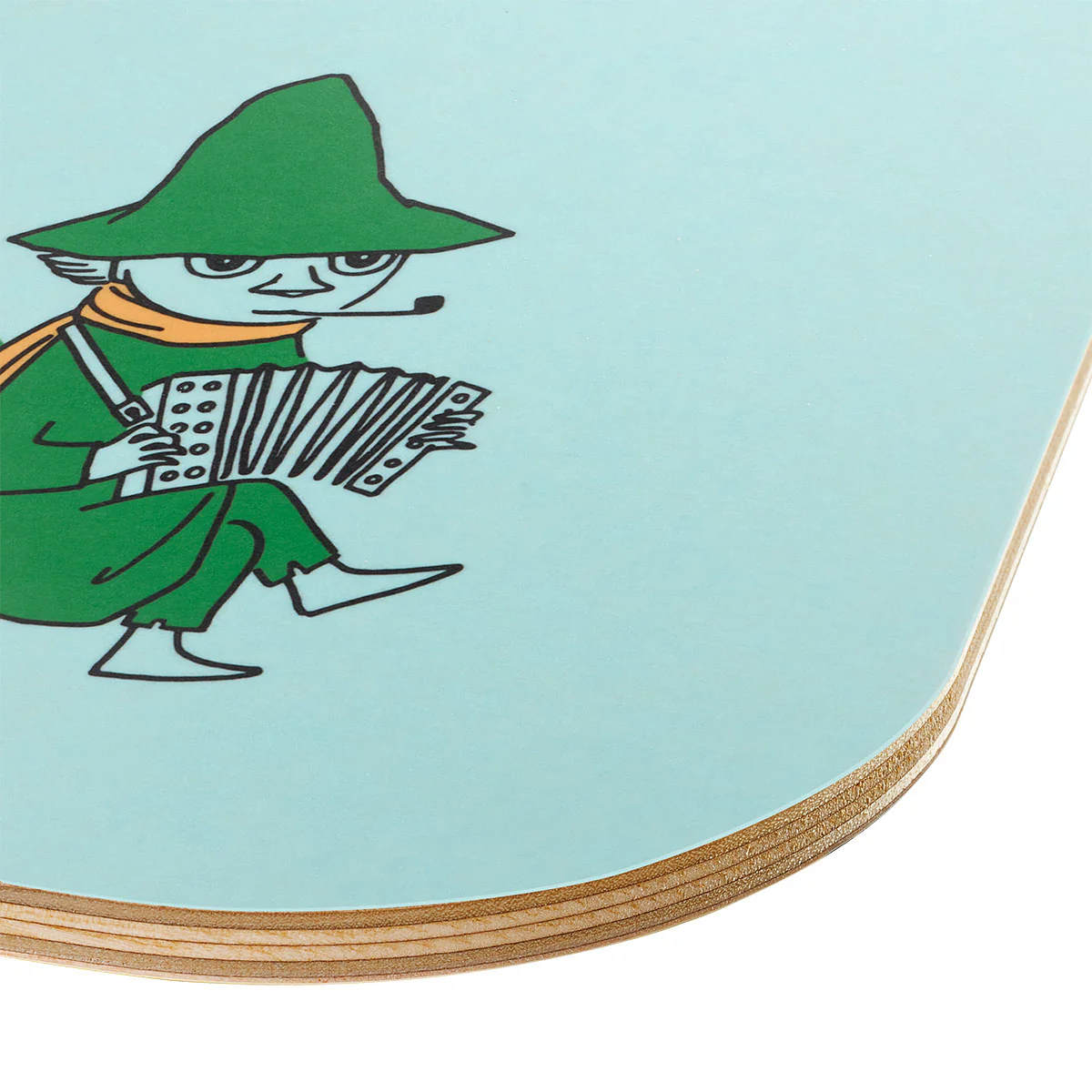 Muurla Moomin Joyful Apples Red / White / Blue Reversible Chop & Serve Board - Image 3