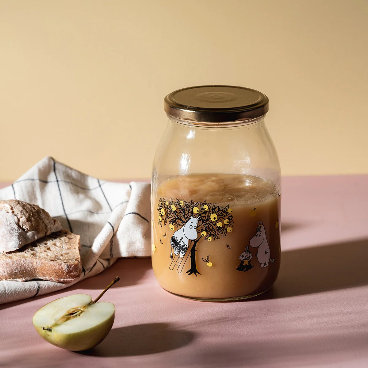 Muurla Moomin Apples Large Glass Jar - Image 2