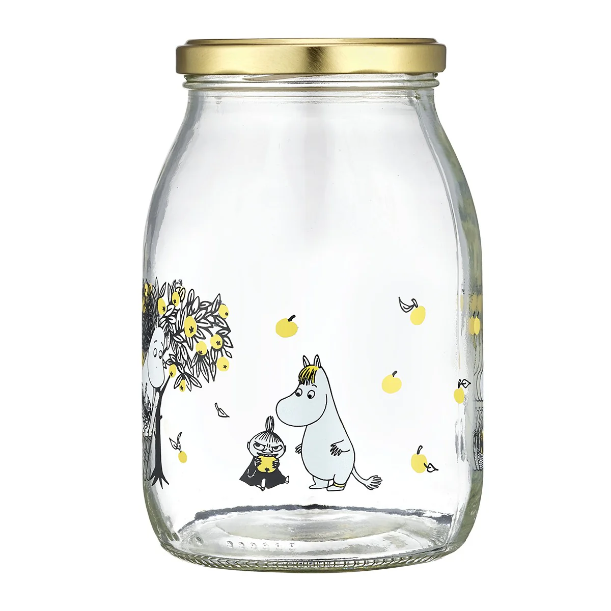 Muurla Moomin Apples Large Glass Jar - Image 4