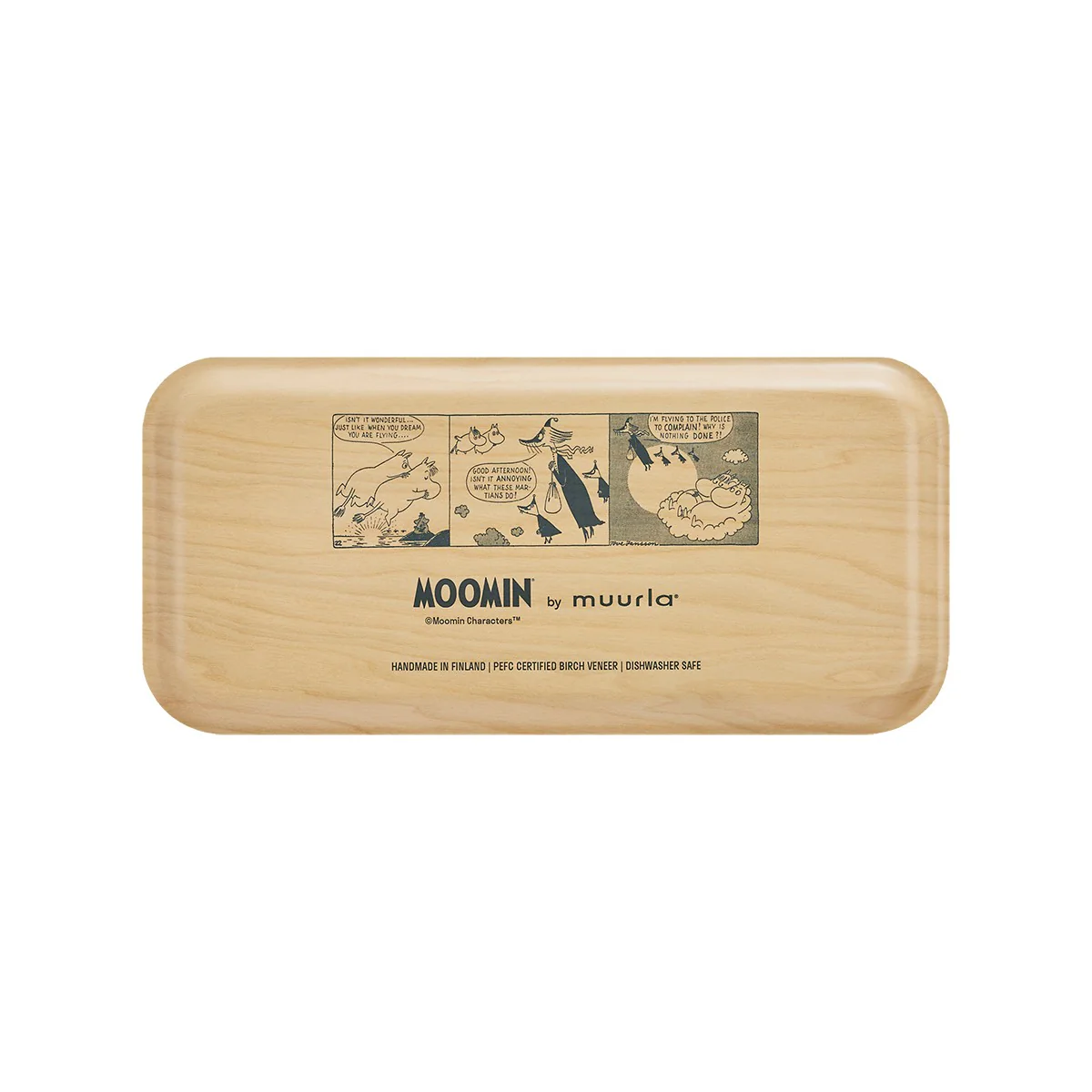 Muurla Moomin In the Clouds Purple Small Tray - Image 3