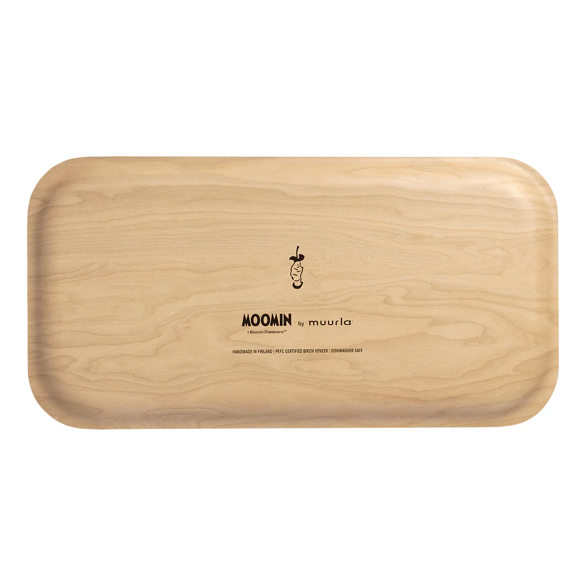 Muurla Moomin Joyful Apples White / Red Large Tray - Image 3