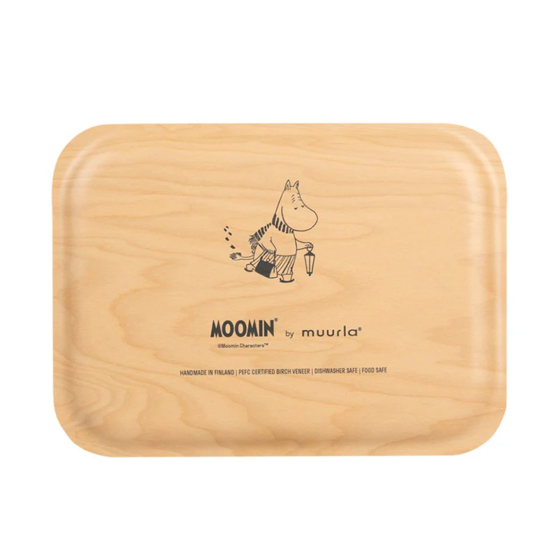 Muurla Moomin Let it Snow Blue Small Tray - Image 3