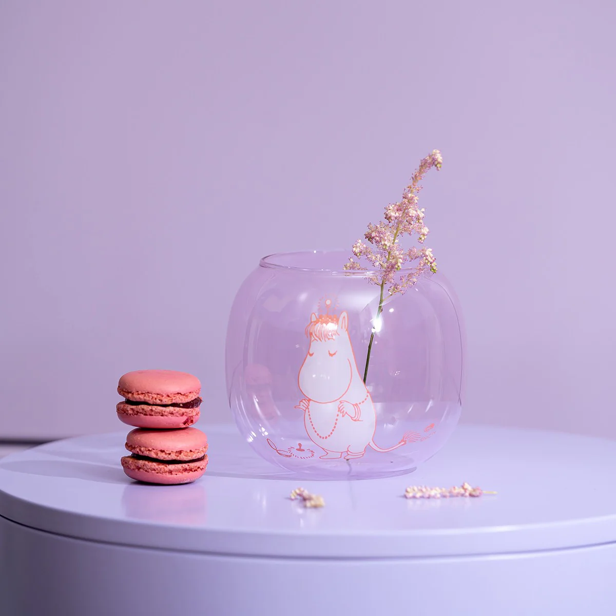 Muurla Moomin Snorkmaiden Pink Candle Holder - Image 5