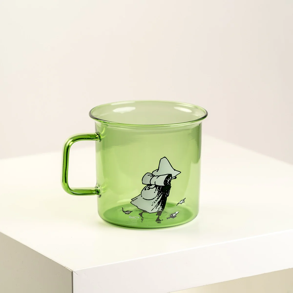 Muurla Moomin Snufkin Green Glass Mug - Image 2