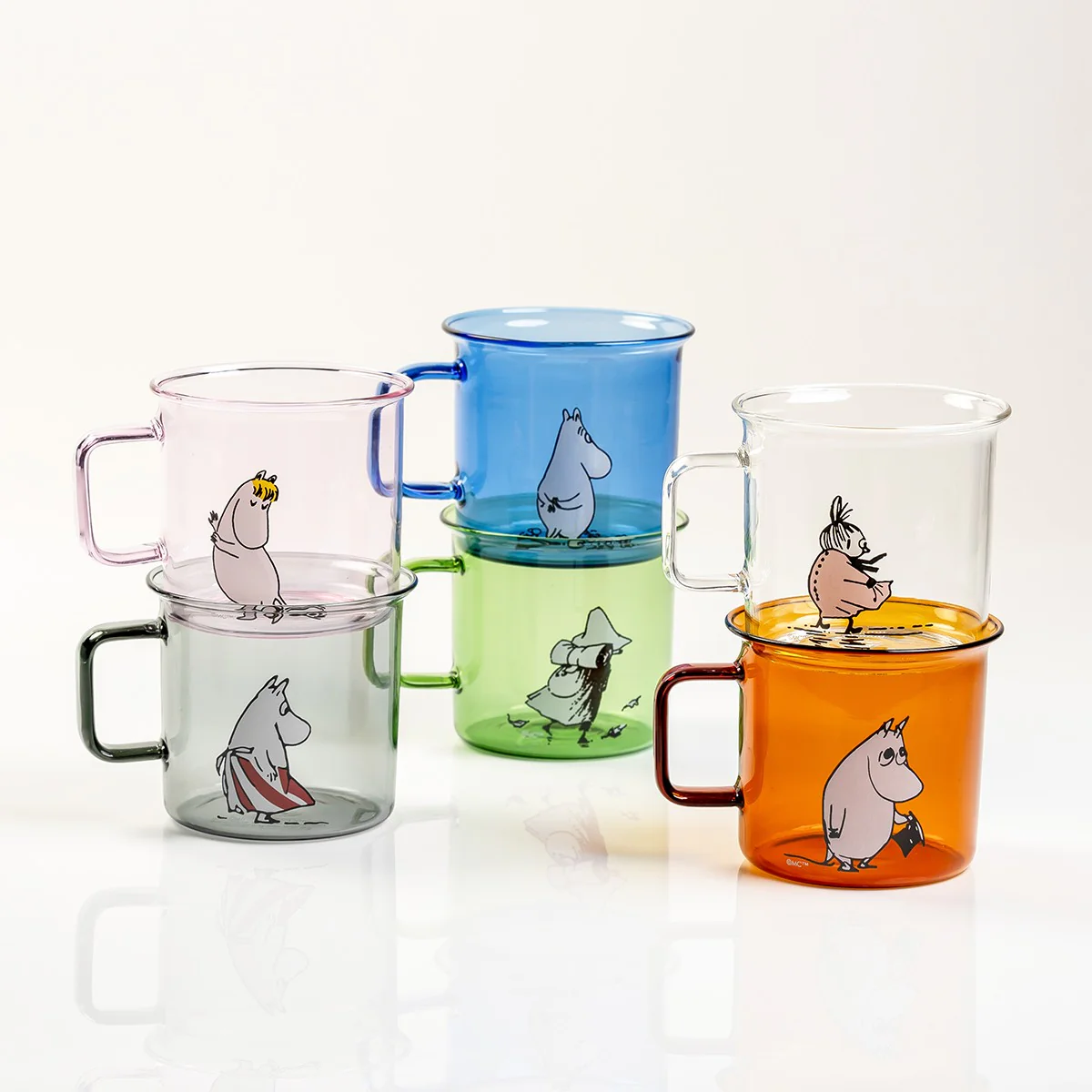 Muurla Moominpappa Amber Glass Mug - Image 5