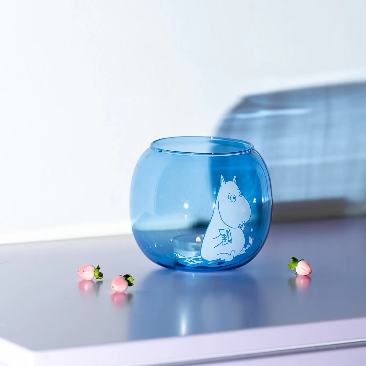 Muurla Moomintroll Blue Candle Holder - Image 4