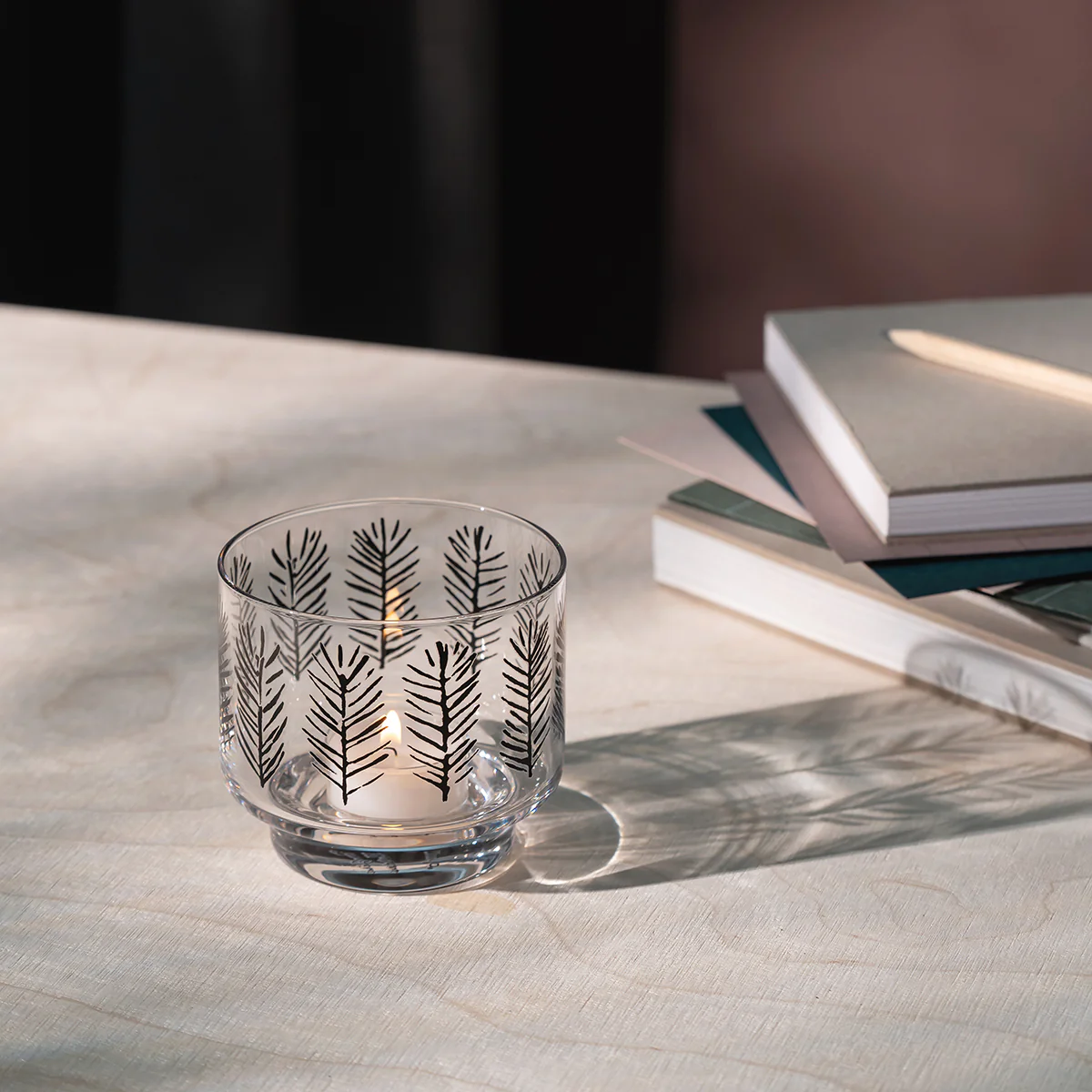 Muurla Teemu Jarvi Spruce Glass Candle Holder - Image 2