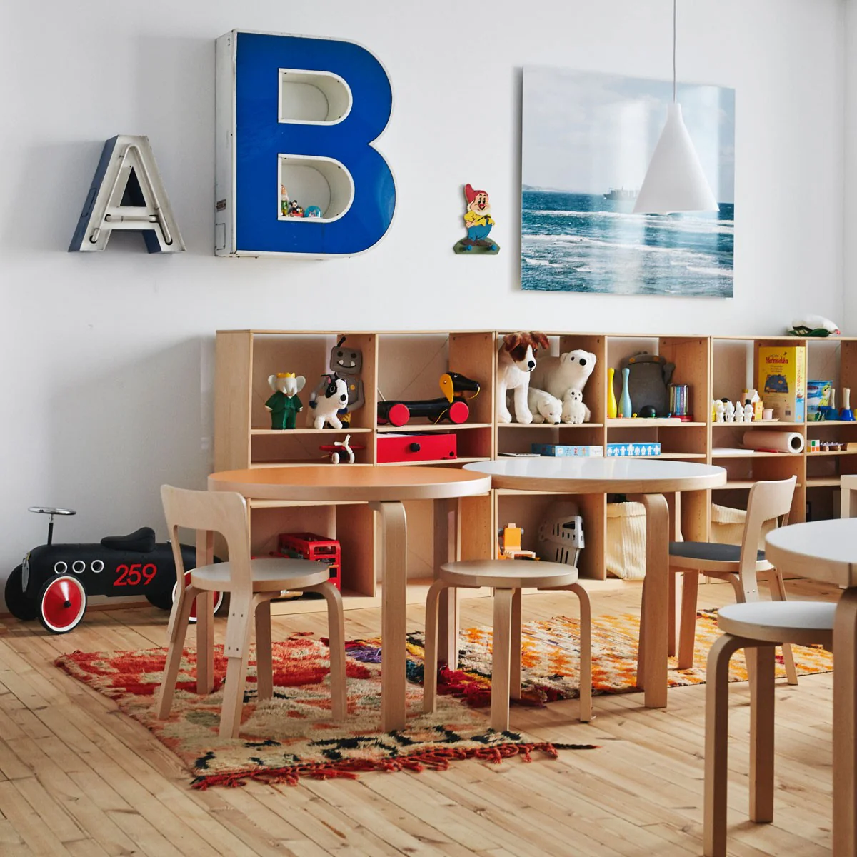 Artek Aalto NE60 - Children's Stools - Image 2