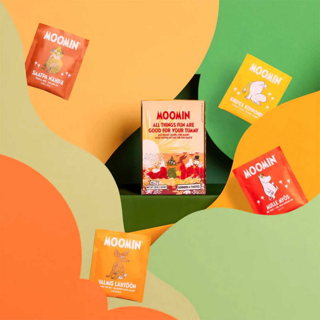 Nordqvist Moomin All Things Fun Are Good For Your Tummy Assorted Rooibos Tea - Image 3