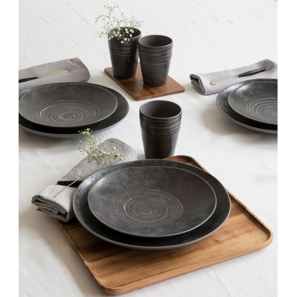 Pentik Kivi / Kallio 4pc Dinnerware Set - Image 4