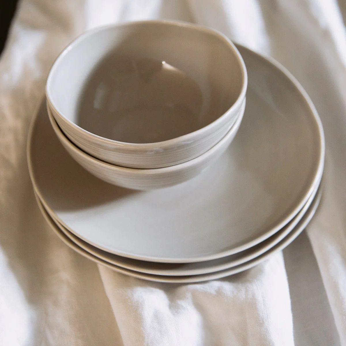 Pentik Kallio Grey Dessert Plate - Image 2