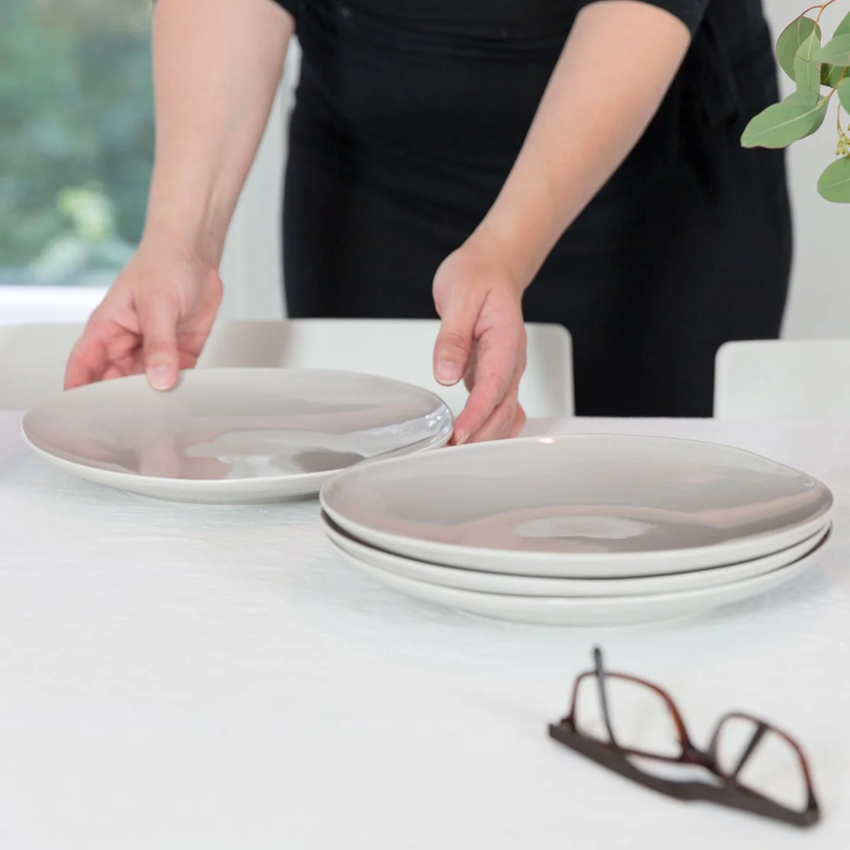 Pentik Kallio Grey Dinner Plate - Image 3
