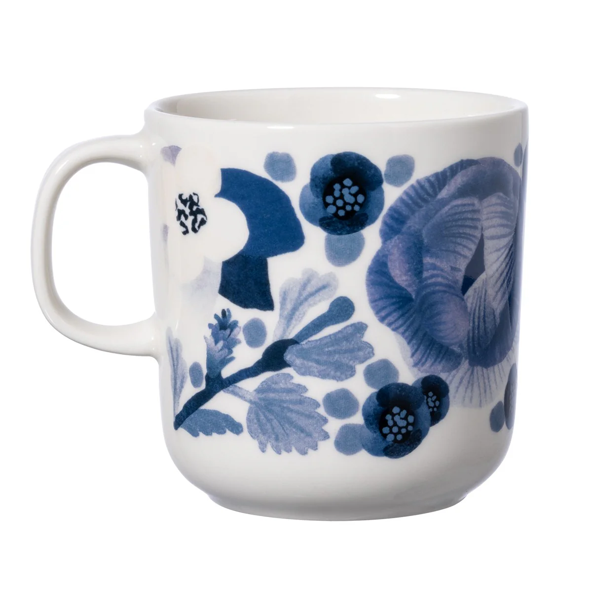 Pentik Lapin Kukka Blue / White Mug - 12 oz - Image 6