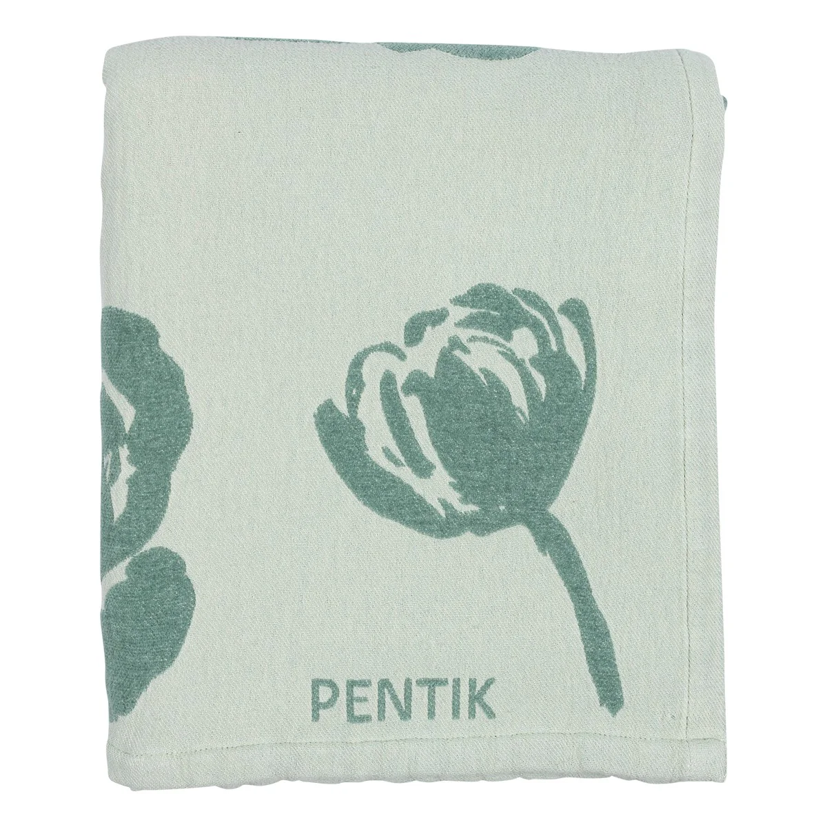 Pentik Lilia Sage Throw Blanket - Image 2