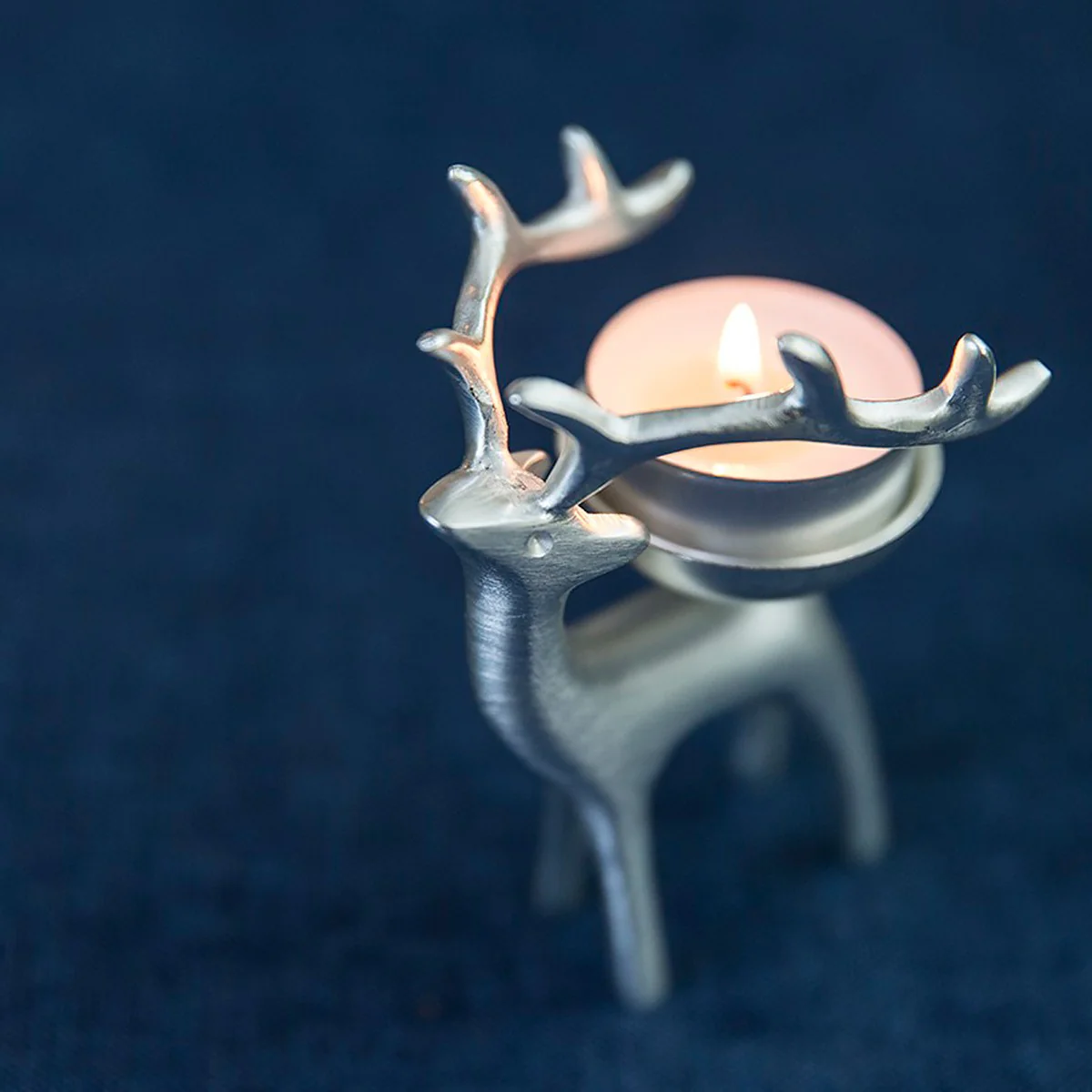 Pentik Reindeer Candle Holder - Image 3
