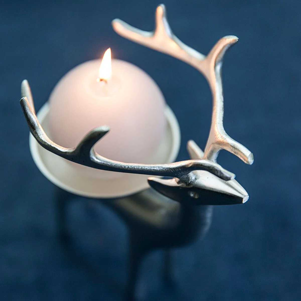 Pentik Petra Large Reindeer Candle Holder - Image 2
